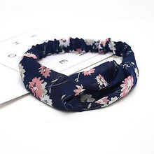 Load image into Gallery viewer, Headbands Vintage Cross Knot Elastic Hair Bands
