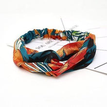 Load image into Gallery viewer, Headbands Vintage Cross Knot Elastic Hair Bands
