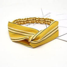 Load image into Gallery viewer, Headbands Vintage Cross Knot Elastic Hair Bands
