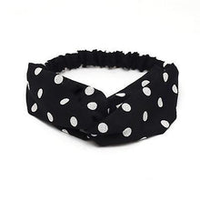 Load image into Gallery viewer, Headbands Vintage Cross Knot Elastic Hair Bands
