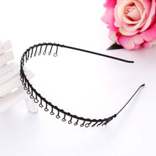 Lade das Bild in den Galerie-Viewer, Headbands Men's Metal Wire Teeth Hair Band
