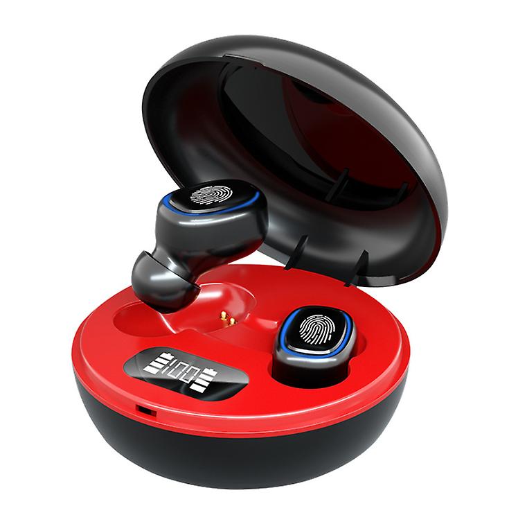 red A10 TWS Mini Bluetooth 5.0 Stereo Headset In-ear Wireless Sports HiFi Earphone AZ12622