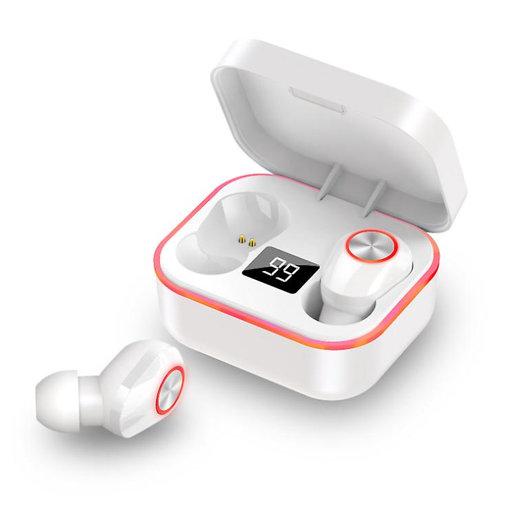white TWS Wireless Bluetooth Headphones Earphones Headset in-ear For iPhone Samsung AZ12452