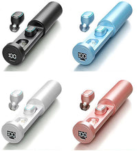 Load image into Gallery viewer, white TWS Bluetooth 5.0 Wireless Headphones B9 Earphones Mini Headset Earbuds In Ear AZ10213
