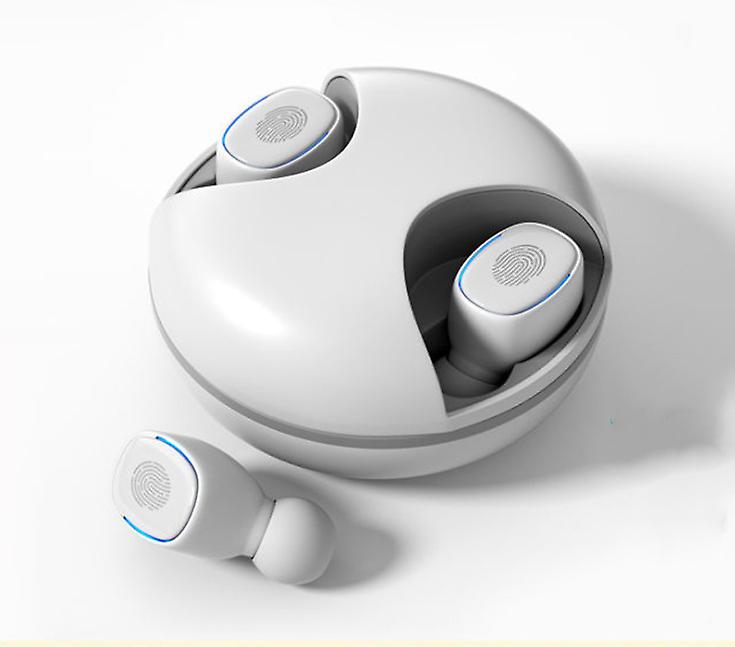 white TWS Wireless Headphones Mini True Bluetooth 5.0 Earphones Earbuds in-Ear Headset AZ13642