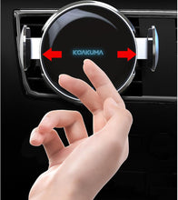 Lade das Bild in den Galerie-Viewer, 15W Wireless Qi Car Charger Phone Holder Infrared Sensor For 4.5in-6.5In Phones AZ13712
