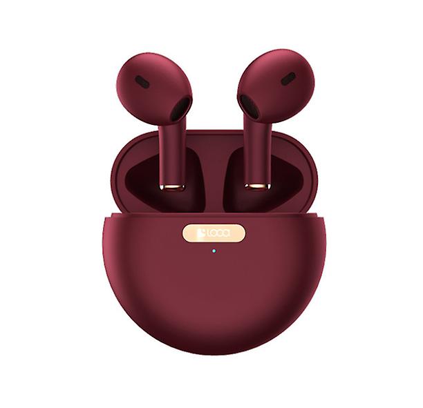 metal red Wireless bluetooth 5.0 earphone in-ear TWS noise-canceling waterproof headphones AZ13966