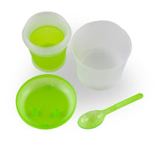 Lade das Bild in den Galerie-Viewer, 2Pcs purple Portable Yogurt And Cereal On The Go Container Cup Breakfast cup AZ13474
