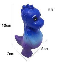 Load image into Gallery viewer, 2Pcs blue Squishy Slow Rebound Toy Simulation Star Dinosaur Decompression Toy Child toys AZ11525
