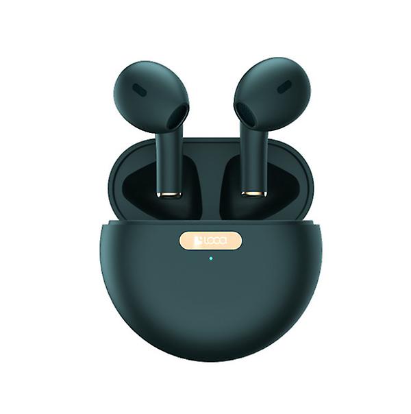 green Wireless bluetooth 5.0 earphone in-ear TWS noise-canceling waterproof headphones AZ13965