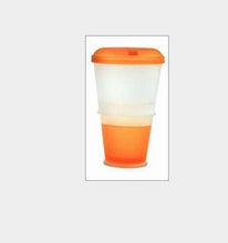 Load image into Gallery viewer, 2Pcs orange Portable Yogurt And Cereal On The Go Container Cup Breakfast cup AZ13472
