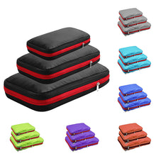 Lade das Bild in den Galerie-Viewer, Backpack Zipper Travel Bag Waterproof Storage Bag Set Waterproof Clothing Wash Bag
