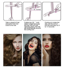Load image into Gallery viewer, 38mm Professional Electric Ceramic Hair Curler Ceramic glaze LCD Curling Iron AZ13710
