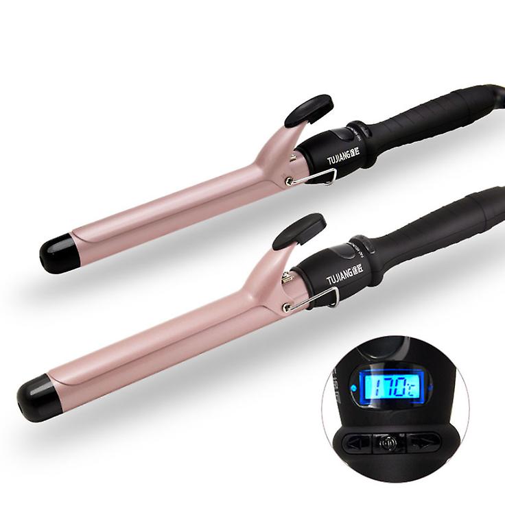 32mm Professional Hair Curlers, wave curling iron, electric curling iron,LCD Display Adjustable Temperature AZ13520