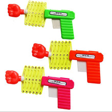 Load image into Gallery viewer, 2Pcs S 3 pcs Plastic Magic telescopic fist gun spring elastic gun, children&#39;s toy gun AZ2209
