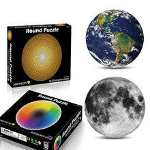Lade das Bild in den Galerie-Viewer, Moon 1000 Piece Puzzle For Adults And Children- Earth And Moon 3d Visual Puzzles AZ11316
