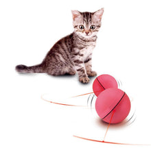 Load image into Gallery viewer, blue Electric laser Pet Cat toy, Led Luminous Random Ball Laser Funny Cat Ball AZ18386
