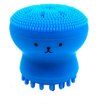 Load image into Gallery viewer, 2Pcs dark blue Octopus Shape Silicone Face Cleansing Brush - Face Washing Scrub, Skin Care,cleansing instrument brush AZ14725
