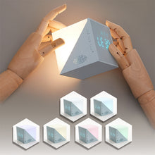 Load image into Gallery viewer, Smart Multi-Function Alarm Clock LED Display Time Cube Alarm Clock Colorful Night Lamp USB Charging for Children
