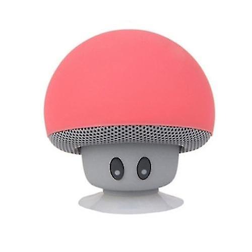 2Pcs red Cartoon Mushroom Head wireless Bluetooth Speaker AZ1410