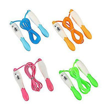 Load image into Gallery viewer, 2Pcs yellow Professional electronic counting skipping rope, endurance Training Aerobic Exercise Fitness AZ19167
