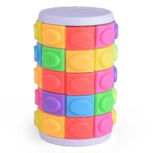 Lade das Bild in den Galerie-Viewer, 2Pcs l Color Children&#39;s Intellectual Creative Magic Tower Cube toy AZ11190
