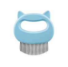 Load image into Gallery viewer, 2Pcs blue Special hair stripper for dogs and cats, pet long hair and short hair comb AZ21929
