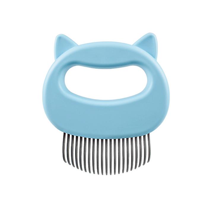 2Pcs blue Special hair stripper for dogs and cats, pet long hair and short hair comb AZ21929