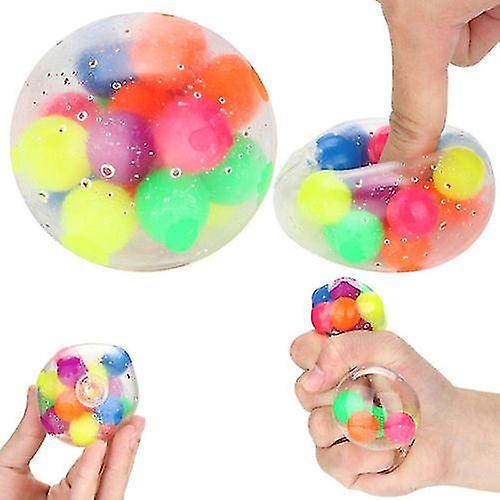 2Pcs Squeezing Stress Relief Ball Stress Squishy Toys For Autism Bad Habits AZ10214