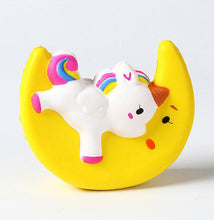 Lade das Bild in den Galerie-Viewer, 2Pcs Yellow moon Animal Squishy slow rebound decompression toy-relieve stress AZ13943

