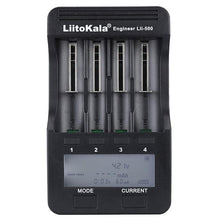 Lade das Bild in den Galerie-Viewer, 18650/26650 Lithium battery charger with split capacity with LCD display AZ2030
