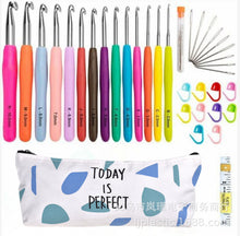 Lade das Bild in den Galerie-Viewer, 14 PCs Crochet Hook Set with Accessories DIY Handmade Crochet Hook Set
