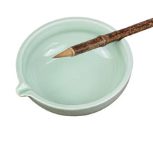 Load image into Gallery viewer, Ashtray Jingdezhen Ceramic Functional Pen Holder Glazed Celadon Water Bowl Writing-Brush Washer Palette
