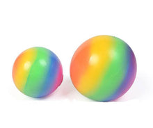 Load image into Gallery viewer, 2Pcs 7cm Rainbow vent ball decompression toy, slow rebound decompression ball AZ12307
