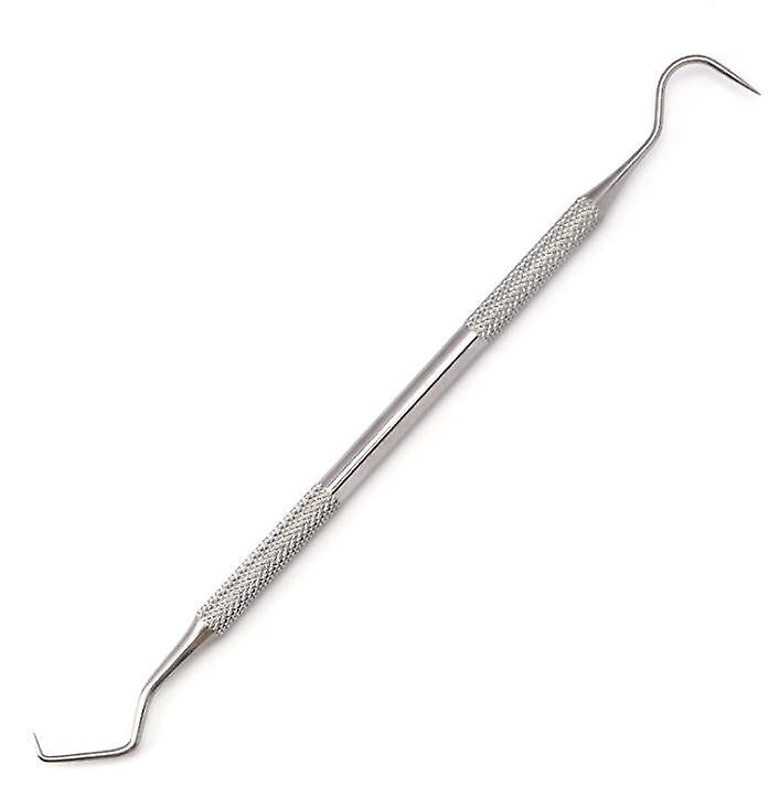 2Pcs Probe needle Stainless steel dentist tools, double-head probe dental mirror tooth cleaning kit AZ21201