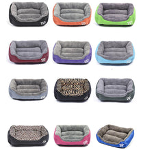 Load image into Gallery viewer, S 43*32cm blue Pet cat, dog bed, soft and comfortable pet nest AZ21795
