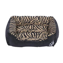 Load image into Gallery viewer, S 43*32cm black Pet cat, dog bed, soft and comfortable pet nest AZ21793
