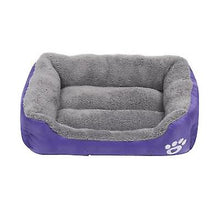 Load image into Gallery viewer, S 43*32cm blue Pet cat, dog bed, soft and comfortable pet nest AZ21795
