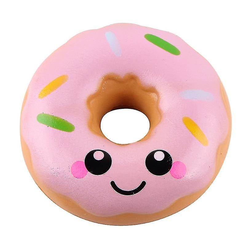 2Pcs pink Simulation donuts slow rebound decompression children's toys AZ17869