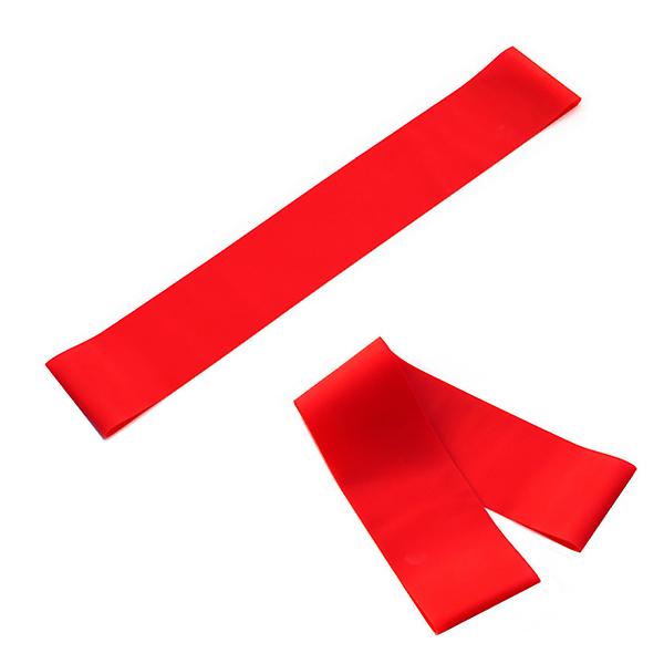 3pcs red Fitness Yoga Latex 600 Loop Tension Band AZ12732
