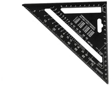 Lade das Bild in den Galerie-Viewer, 12inch metric Triangle Ruler Angle Protractor-speed Metric/Imperial Square Measuring Ruler AZ22596
