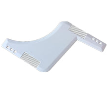 Load image into Gallery viewer, 2Pcs brown Beard Shaping, Styling And Shaving Comb Tool AZ19833
