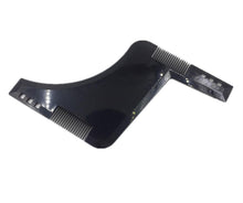 Load image into Gallery viewer, 2Pcs black Beard Shaping, Styling And Shaving Comb Tool AZ19832
