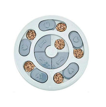 Load image into Gallery viewer, Round shape blue Dog Increase IQ Interactive Slow Dispensing Feeding Pet Dog Training Toy bowl AZ19339

