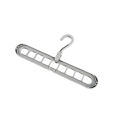 3pcs gray Indoor hangers, household multifunctional hangers, balcony drying racks AZ12965