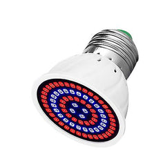 Lade das Bild in den Galerie-Viewer, 2Pcs E27 60 LEDs LED Grow Light Bulb For Indoor Plants,Full Spectrum Garden Decoration Lamp AZ1244
