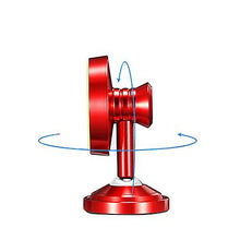Lade das Bild in den Galerie-Viewer, 2Pcs red In Car Magnetic Phone Holder Mount Dashboard Dash Mobile 360 Swivel for Phone AZ16443
