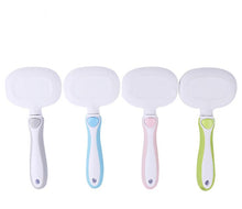 Load image into Gallery viewer, 2pcs gray pet Hair Removal Comb soft Silicone Massager comb AZ21730
