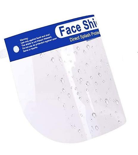 20pcs Transparent adjustable full face shield anti-fog anti-spit protective mask AZ13637