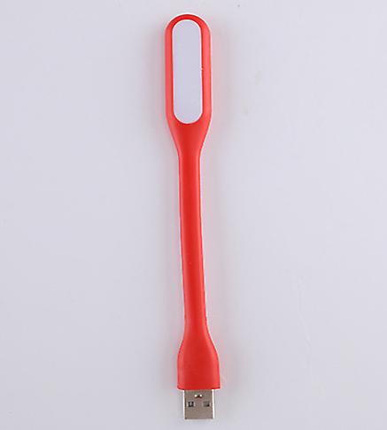 2Pcs red Book Light ,LED USB mini night light 5v 1.2w Power Bank Reading Light AZ10066